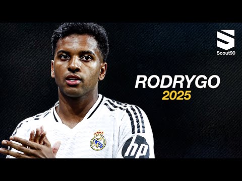 Rodrygo 2025 Real Madrid Amazing Skills Assists Goals HD 