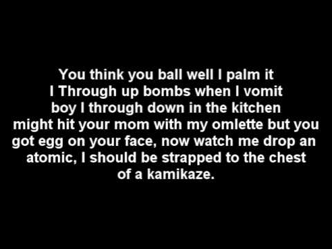 I Know This Isn't On Recovery But I Figured....What The Hell. Artist: Eminem Song: Despicable For Copyright Reasons:This song belongs to it's rightful owners I own NOTHING about this song. Not the artist. Beat. Nothing. NOTHING. Son now that that's out of the way. Lemme tell YOU something. I'm going to be uploading every song on the legendary album. Recovery By the legendary artist. Eminem. So these are the lyrics to it. This song is not on the album, just added for fun.If you don't like that I am uploading these songs. Kiss my ass in a lint thong. Thanks. If it's wrong get off my antidisestablishmentarianism