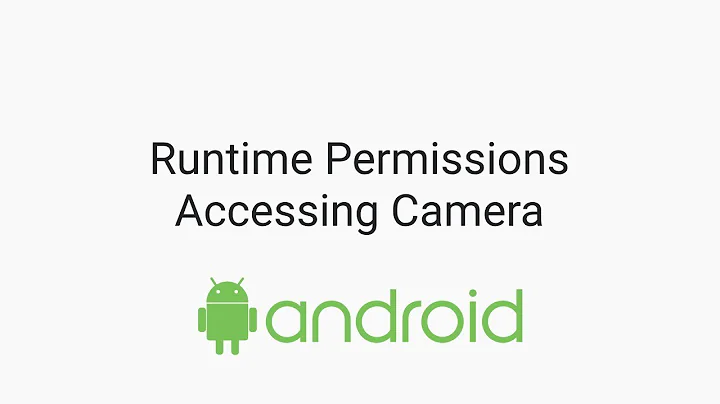 #Android Tutorial - Runtime Permissions for Accessing Camera. Fix Camera Crash Marshmallow.