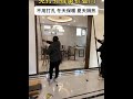 No-drill Honeycomb Folding Door, Winter Warmth, Summer Heat Insulation, Waterproof and
