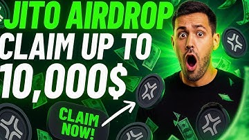 $JTO Airdrop Live: How to Claim Up to $10,000 | Jito Airdrop Guide
