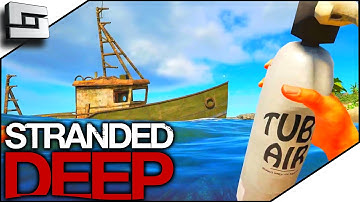 Stranded  Deep Gameplay - ALL THE SHIPWRECKS! S3E3