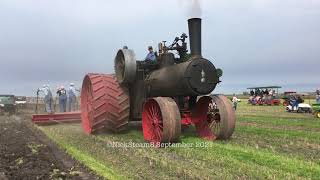 150 HP Case Road Locomotive Pulling 44 Bottom Plow