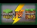 Minecraft PC 1.13.2 vs Minecraft PE 1.9