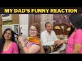 STRAIGHTENING MY MOM HAIR FIRST TIME | MY DAD'S REACTION😮