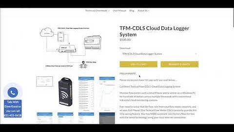 Low Cost Cloud Data logger for Flow Meters IoT Sensor Bridge Notifications for 0-5, 4-20 & ModBus