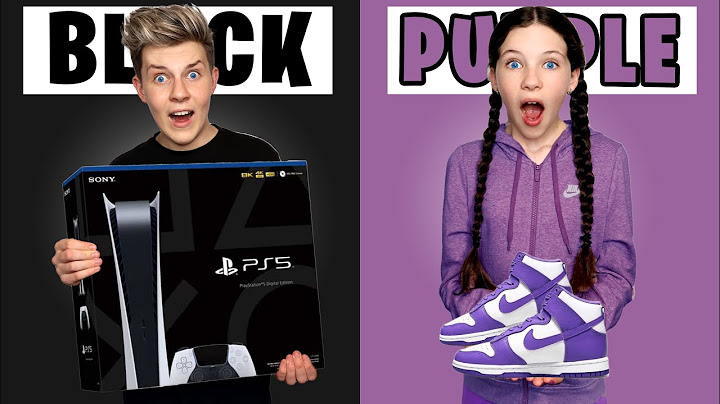 Buying EVERYTHING in ONE COLOUR for 24 Hours!!