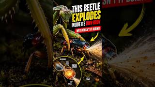 This Beetle Explodes Inside Its Own Body