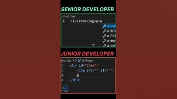 senior developer vs junior Devloper #html #css #coding #viralshorts