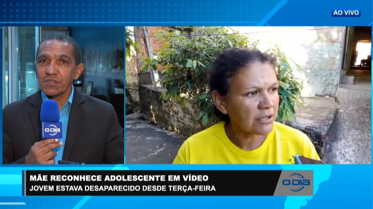 Mãe reconhece adolescente em vídeo de execução 22 06 2023