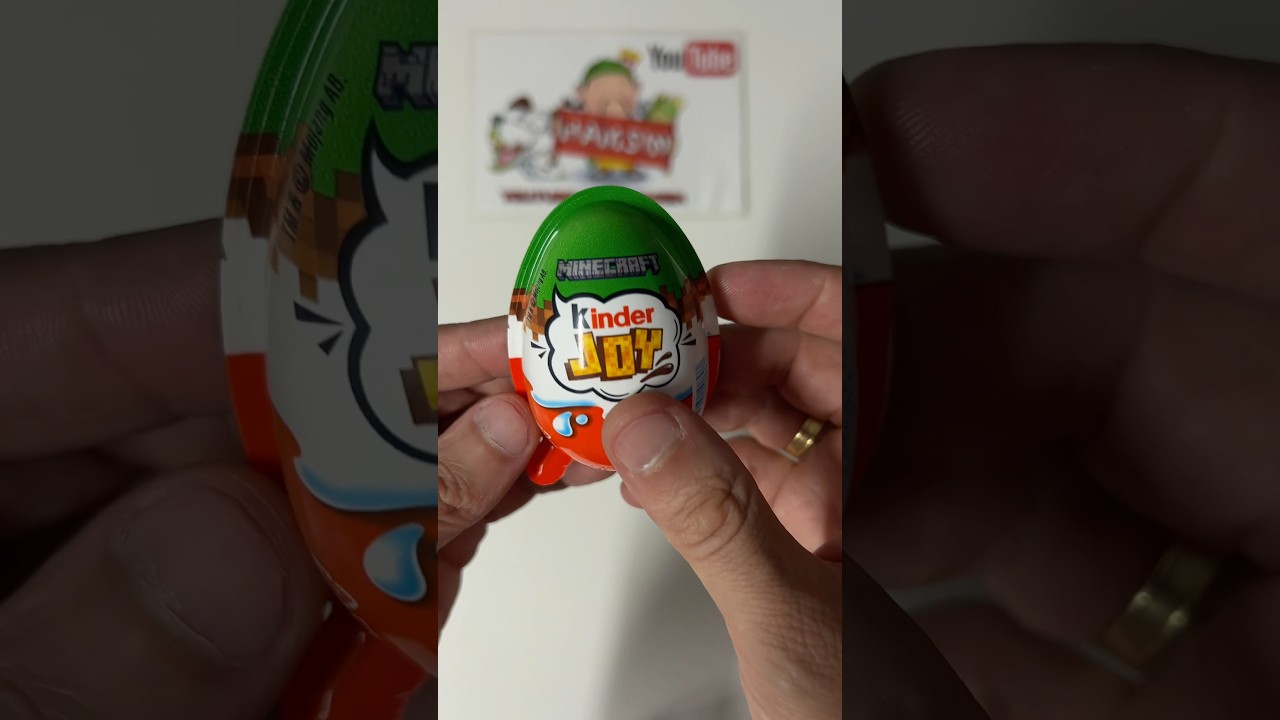 ‏ביצת הפתעה קינדר ג׳וי מיינקראפט