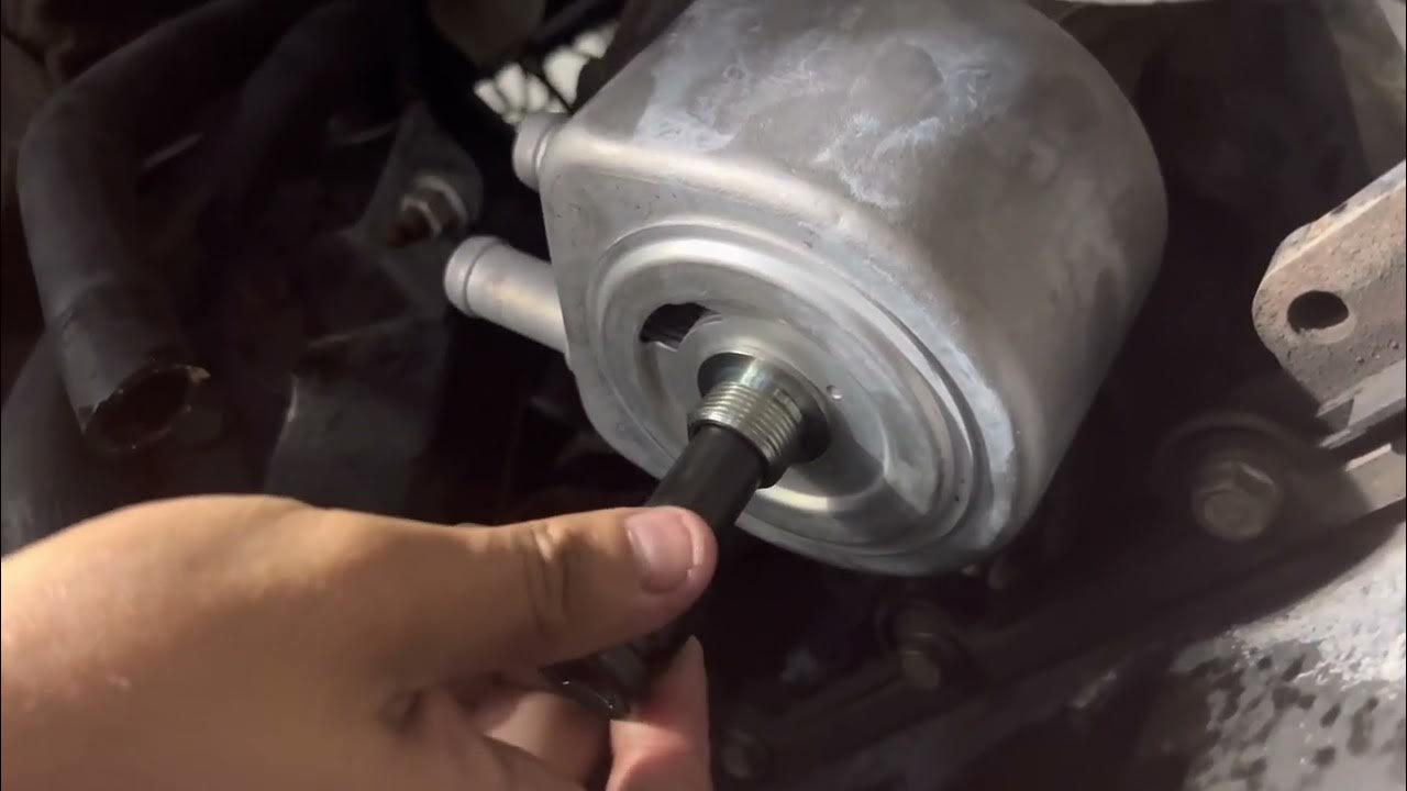 Ford 5.4 Oil Cooler Removal