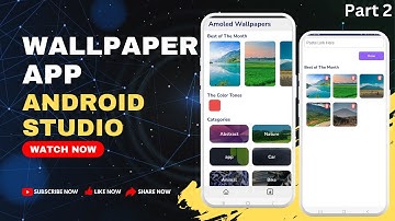 Wallpaper app android studio Splash Screen