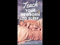 The BEST way to teach a newborn days and night SO YOU CAN SLEEP!  #shorts
