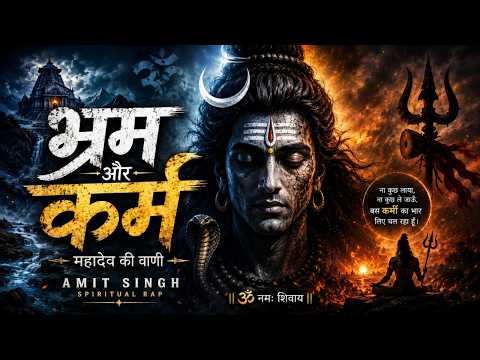 भ्रम और कर्म | महादेव की वाणी | Spiritual Rap Song 2026 | Amit Singh | Official Music Video