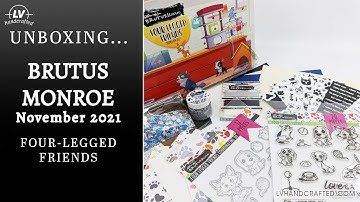 Unboxing - Brutus Monroe Inspiration Box - Four Legged Friends (Nov 2021)