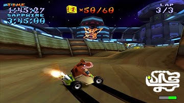 Crash Team Racing 100% Part 43 - Tiny Arena (Relic) (No commentary)