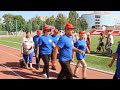 Парад X Спартакиады "Спортивное долголетие" - Чебоксары 25 августа