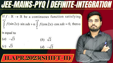 JEE Mains 2023 PYQ [11,APR,2023(Shift-II)] || then find the velue || Definite Integration PYQ
