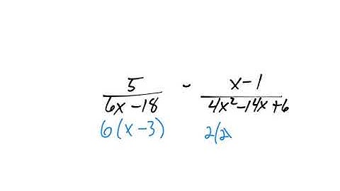 8 2 Adding and Subtracting Rational Expressions