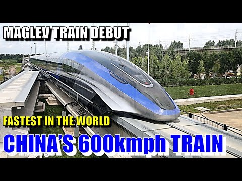 China’s 600 km/h Maglev Train Debuts — Sci-Fi Ground Flying Machine Realized
