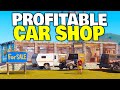 I Built a Car Shop Business on the Biggest Server as a Solo - Rust