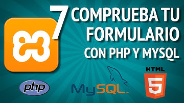 7 - Prueba tu Formulario con PHP y MySQL | Primeros Pasos con XAMPP Portable (2025)