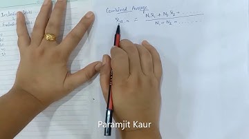 Correct incorrect mean and Combined Mean