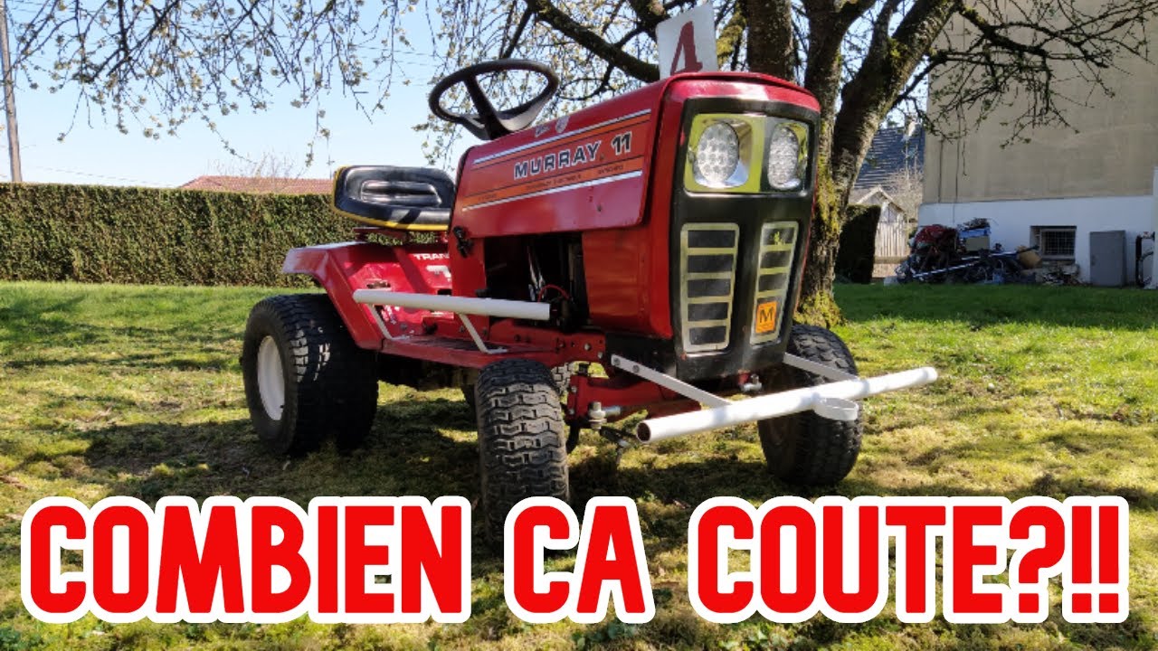 course tracteur tondeuse 2021