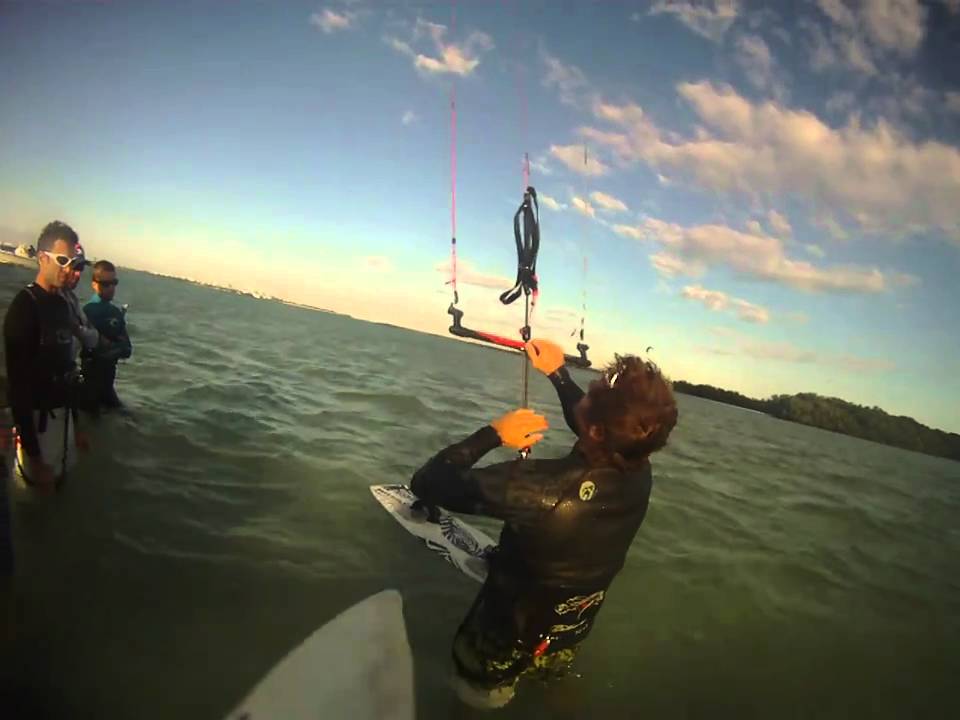 IKO INSTRUCTOR CHRISTOPHE RIBOT EASY WATER START TECHNIQUE YouTube