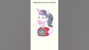 Make the unicorn colorful ll Padiyo Gaming ll #dop2 #shortsfeed
