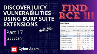 Discover Juicy vulnerabilities using Burp Suite Extensions - J2EE Scan - Part 17 | Cyber Adam