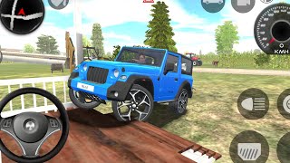 Indian Car simulator 3d videos🎯  Thar pover 4x4🤟 gameplay 🎮video🥳video #gaming #viral #daku