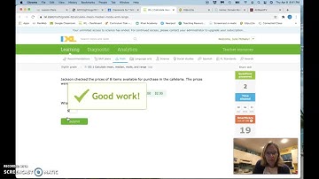 IXL DD.1 - Mean, Median, Mode, and Range (MfCR)