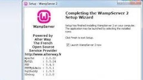 How to download and Install Wamp Server in windows