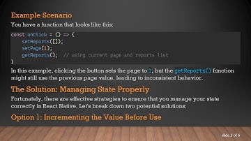 Solving React Native State Issues with useState and Async-Await