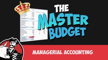 The Master Budget (Cost Accounting Tutorial #42)