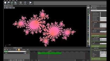 Unreal Engine 4 Niagara Experiment with a set of complex numbers