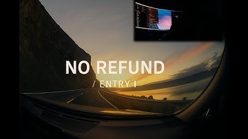 NO REFUND — Entry I