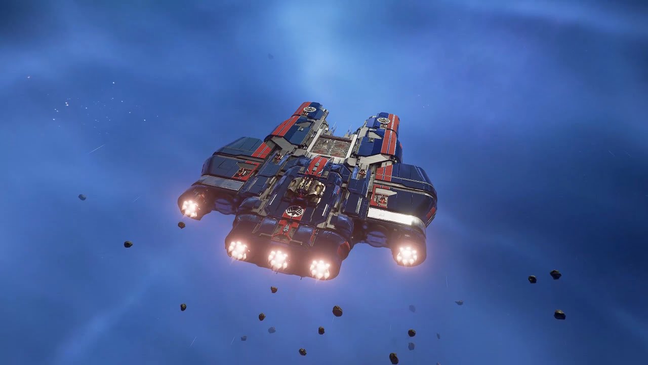 X4 Foundations Heavy Behemoth Zerstörer Test