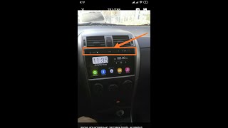 Скрытие строки управления Android магнитолы на примере Toyota Corolla E140/150