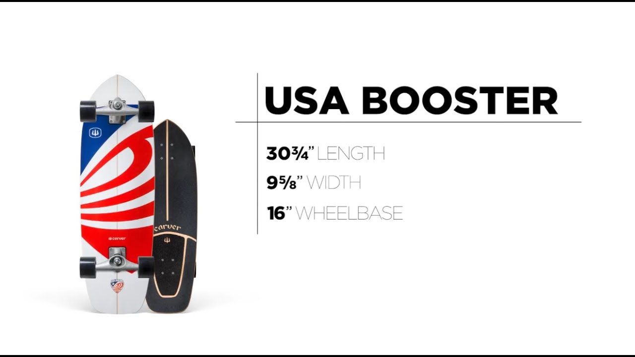 CARVER Skateboards Skate Booster USA YouTube