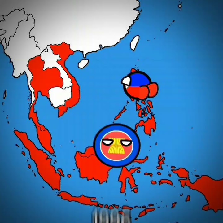 ASEAN'S history 🇵🇭🇮🇩🇲🇾 #countryballs #history #asean