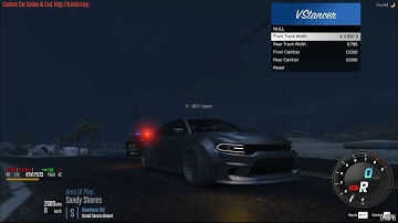 How To Camber/Stance Vehicle In Carolina State Roleplay With vMenu | Tutorial