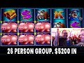 🤑 $200/person GROUP PULL 🐖 Max Bet $25/spin Piggy Bankin 🎸 Hard Rock Atlantic City #ad