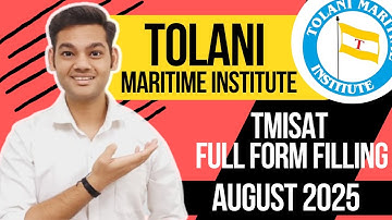 TMISAT FORM FILLING|FORM NEW UPDATES|AUG 2025|BSC AND BTECH FORMS|@themaritimemate