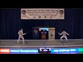 2018 july challenge cadet mens foil borowiak vs louie