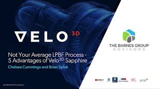 5 Advantages of VELO3Ds Sapphire - Not Your Average LPBF System