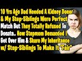 S-mom Demands I Get Over My Dad Death & Share Inheritance w/  My Greedy Step-Siblings