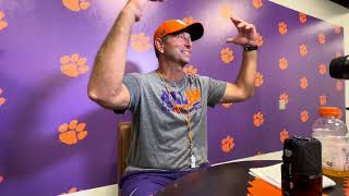 Dabo Swinney scrimmage update - Pt 3